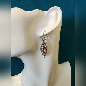 Silver Leaf Earrings